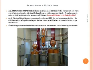 Harmadik Pálinkacefre készítés ABC-je szakmai rendezvény ,