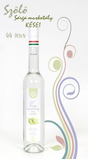 Kézműves Sárga muskotály kései szőlőpálinka