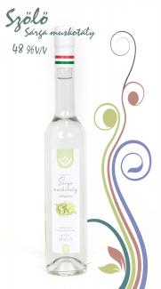 Kézműves Sárga muskotály szőlőpálinka