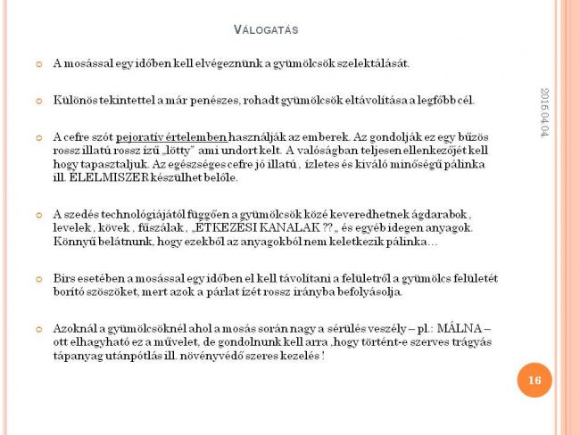 Szakmai Fórum , Körösladány