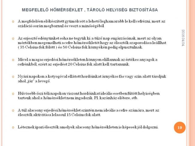 Szakmai Fórum , Körösladány