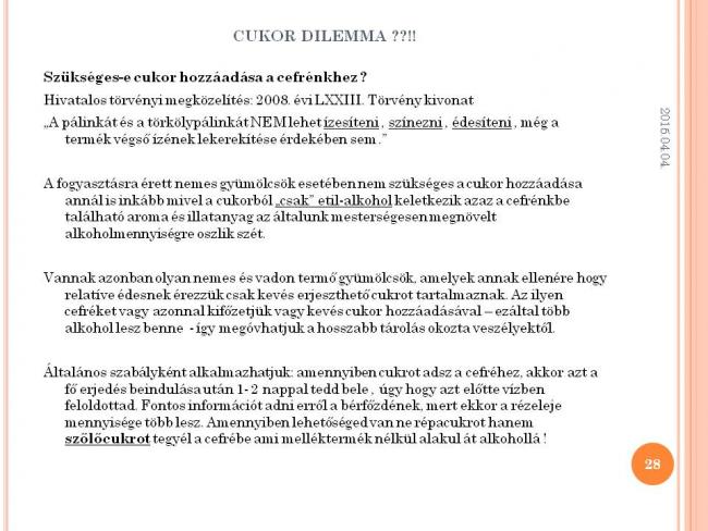 Szakmai Fórum , Körösladány