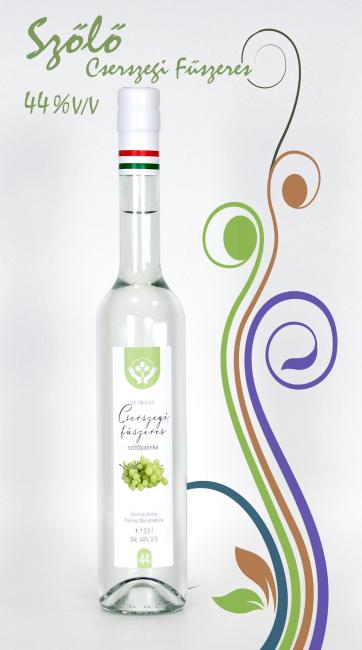 Kézműves Cserszegi Fűszeres szőlőpálinka